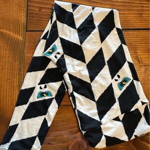 Nightmare Before Christmas Jack White and Black LuLaRoe TC Leggings